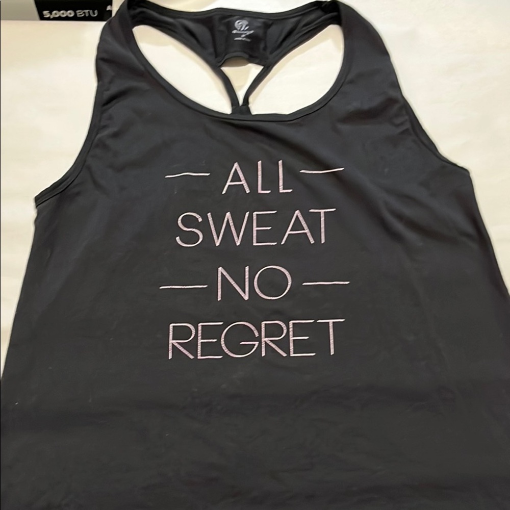 EUC C9 by Champion Black Sports Racerback Tank Size Medium